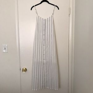 NWOT Striped MIDI Dress